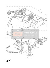 5S9139300300, Pipe Inlet Assembly, Yamaha, 0